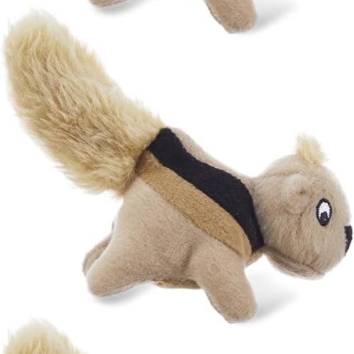 Hide and seek dog puzzle toy with interactive squeaky plush, fun for kids and pets.